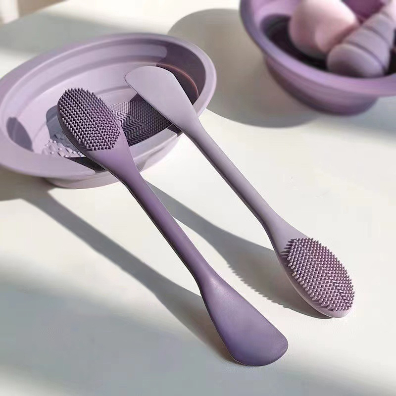 Spa Massager - Szczoteczka do maseczek silikonowa z podwójną