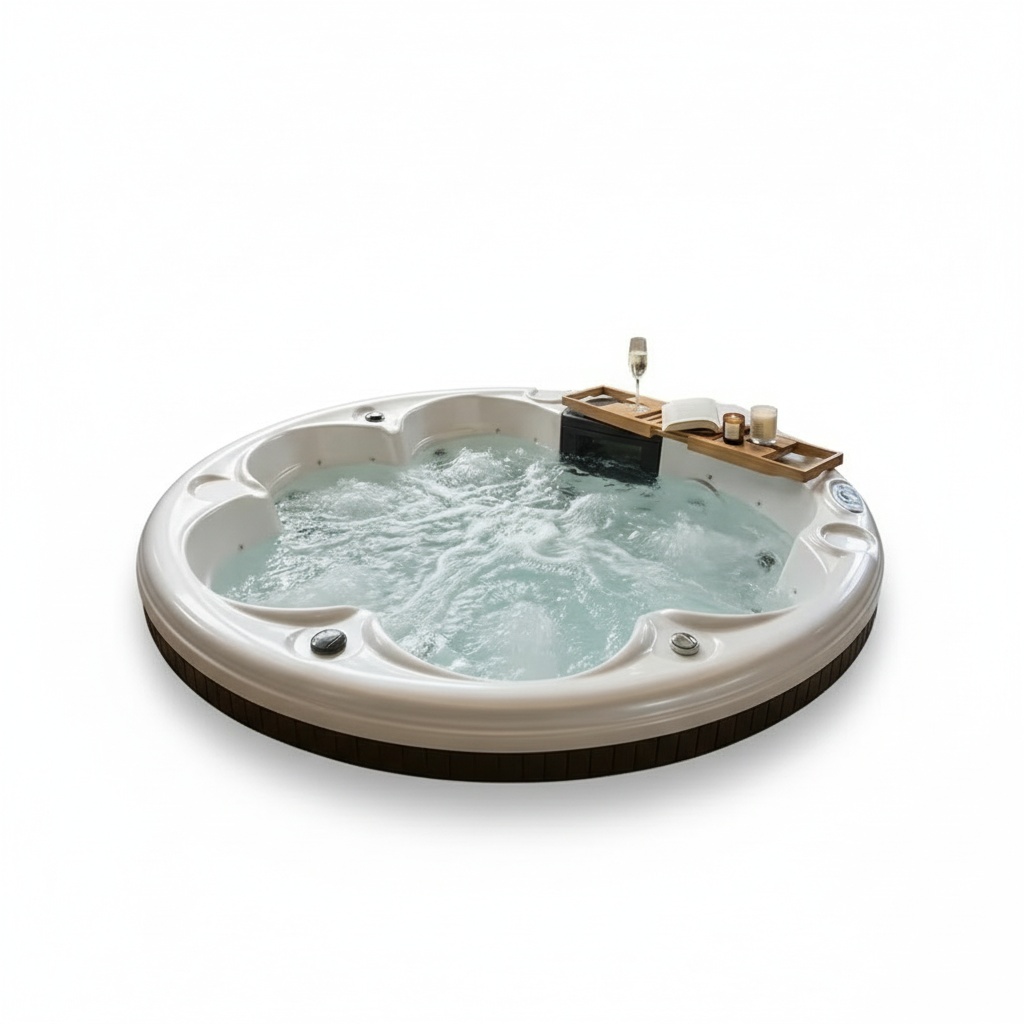 Hot Tub - Zewnętrzna wanna spa, jacuzzi dla 6