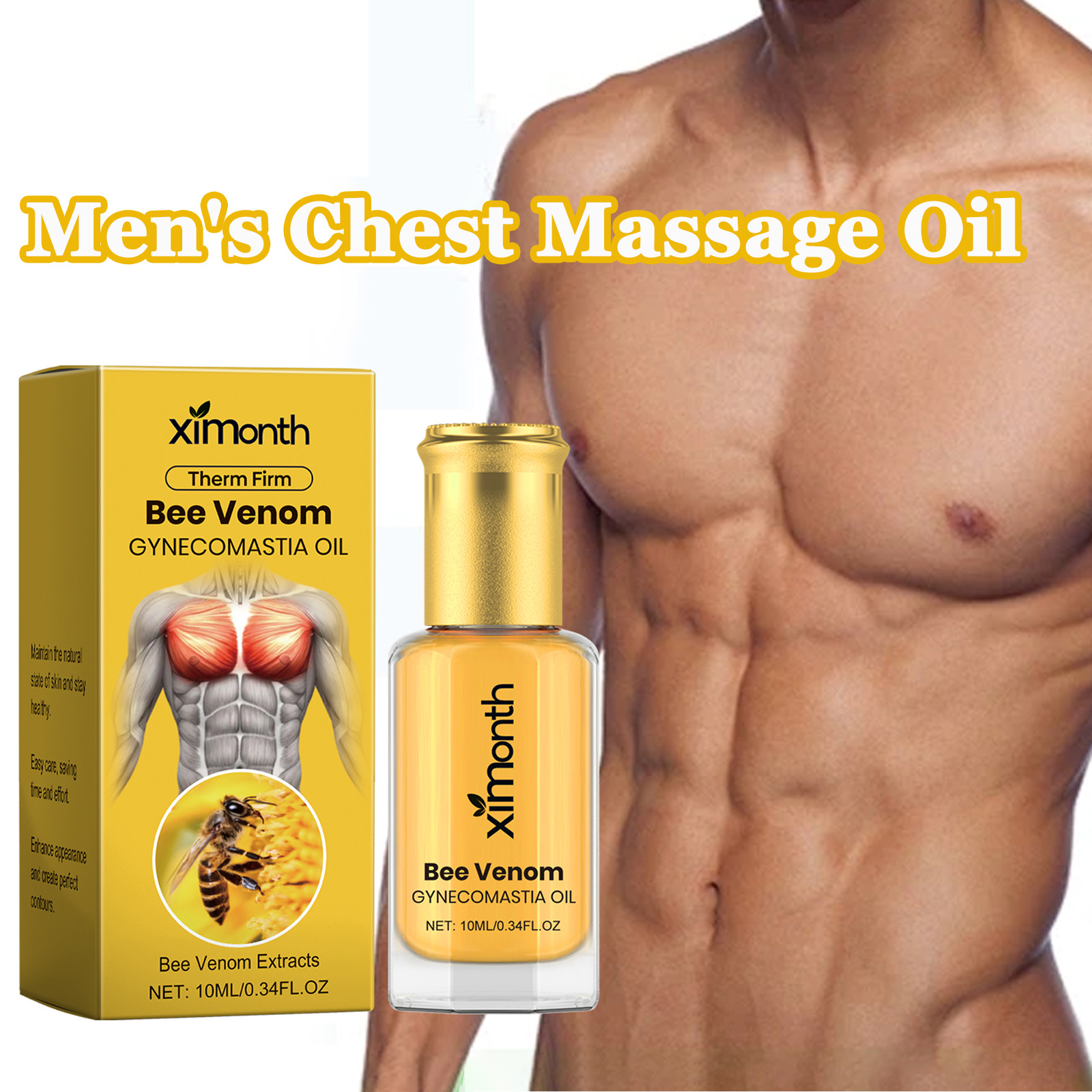Body Oil - Olejek do masażu klatki piersiowej dla