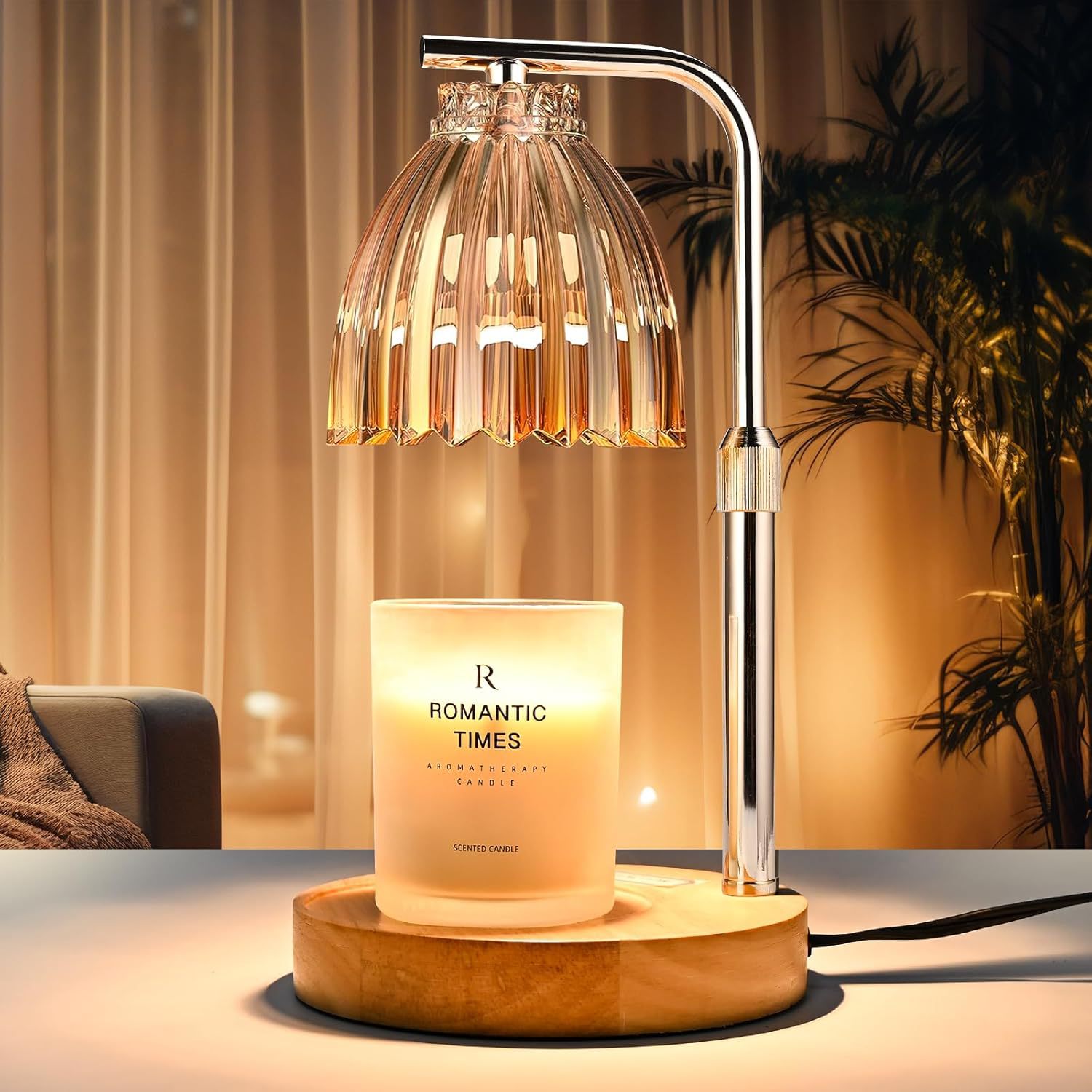 Wax Warmer - Regulowana Lampa do Aromaterapii i Podgrzewania