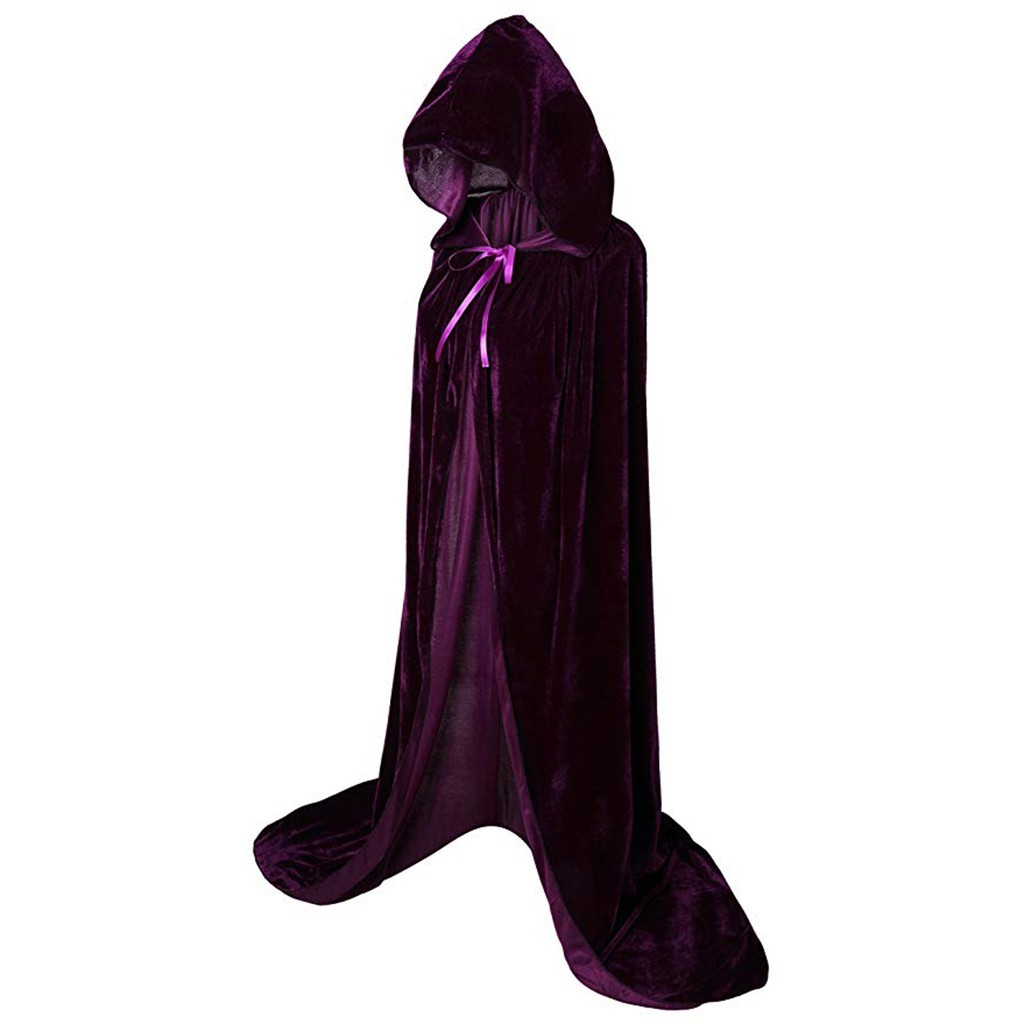 Bathrobe - Peleryny Halloween Gotyckie Peleryny z Kapturem