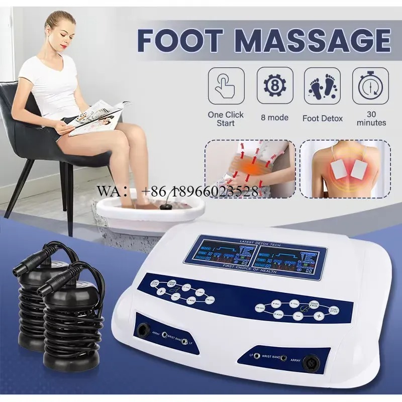 Foot Spa - WMWMNU Nowe przenośne jonowe urządzenie do