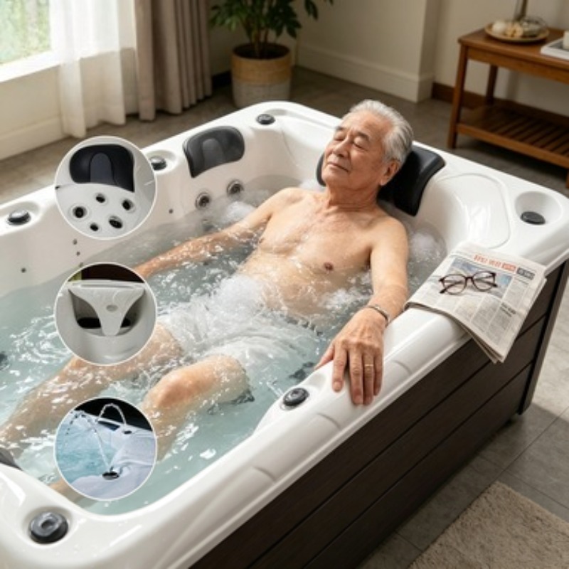 Spa Massager - Wanna z hydromasażem Akrylowa Wanna Spa