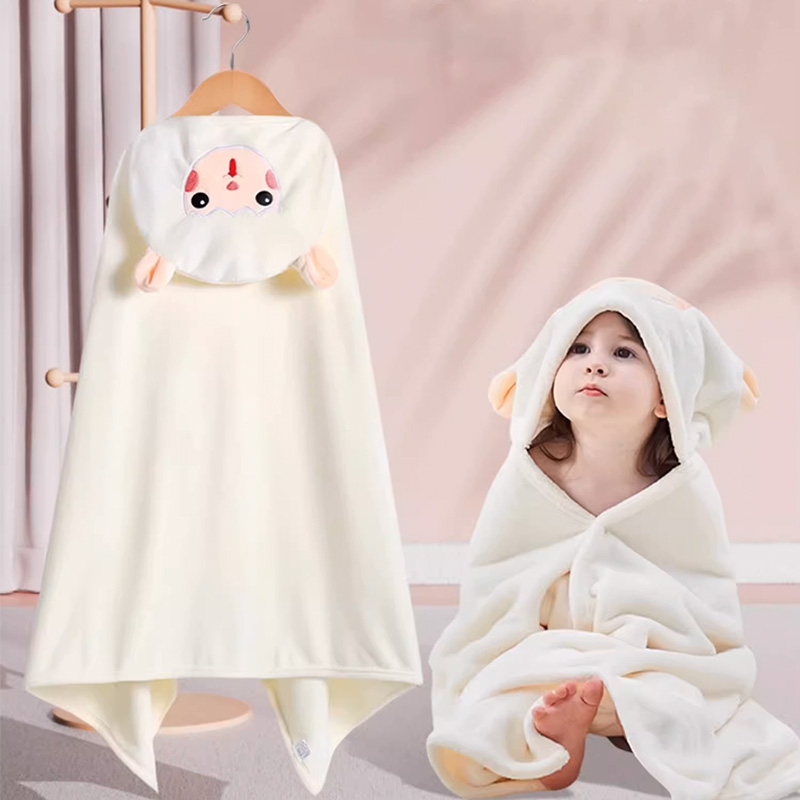 Spa Towel - Koralowy polarowy koc do noszenia z