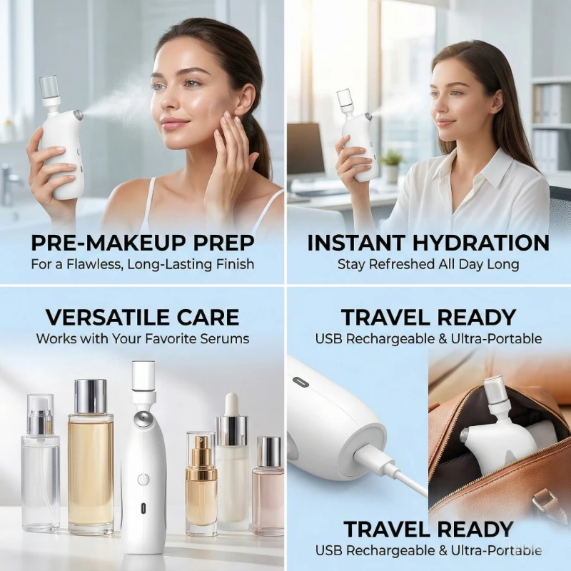 Przenośny Nano Parownik do Twa – Face Steamer recenzja i cena