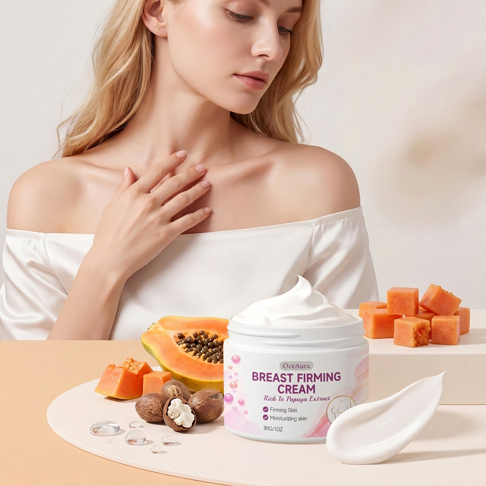 Krem do pielęgnacji biustu z e – Spa Massager recenzja i cena