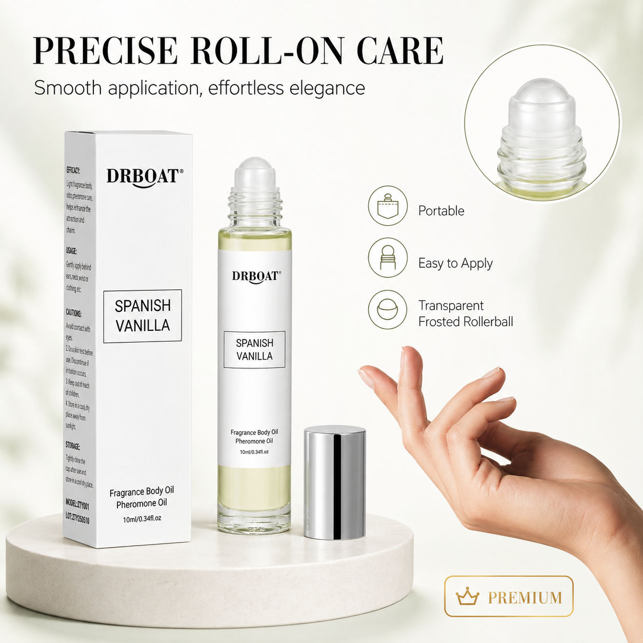 Białe olejki do ciała z feromo – Body Oil recenzja i cena