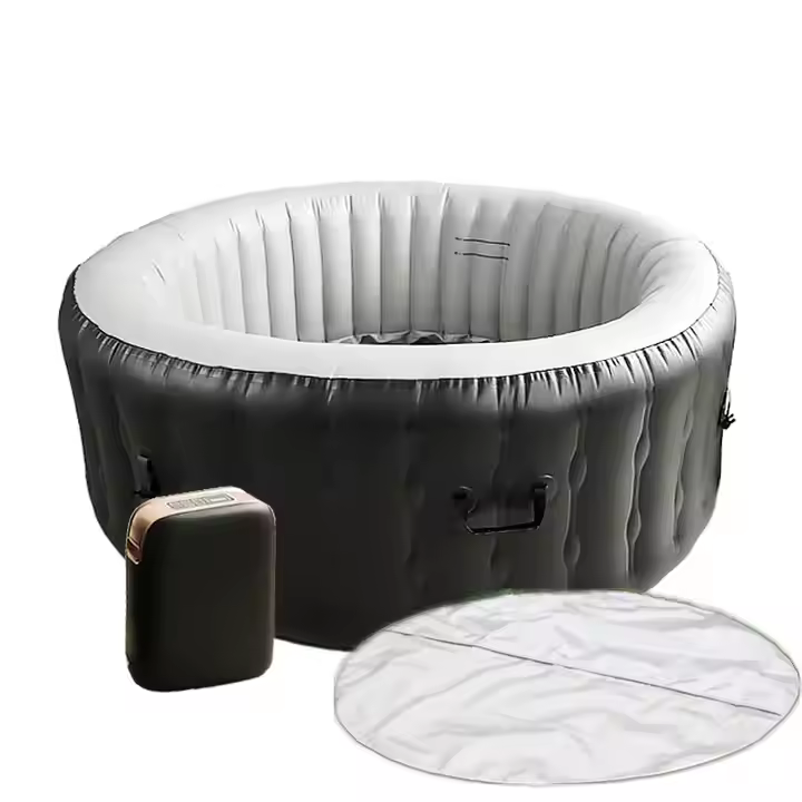 Okrągła dmuchana wanna z hydro – Hot Tub recenzja i cena