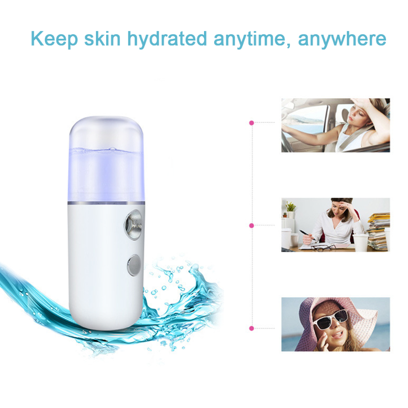 Nowy Akumulatorowy Nawilżacz d – Face Steamer recenzja i cena