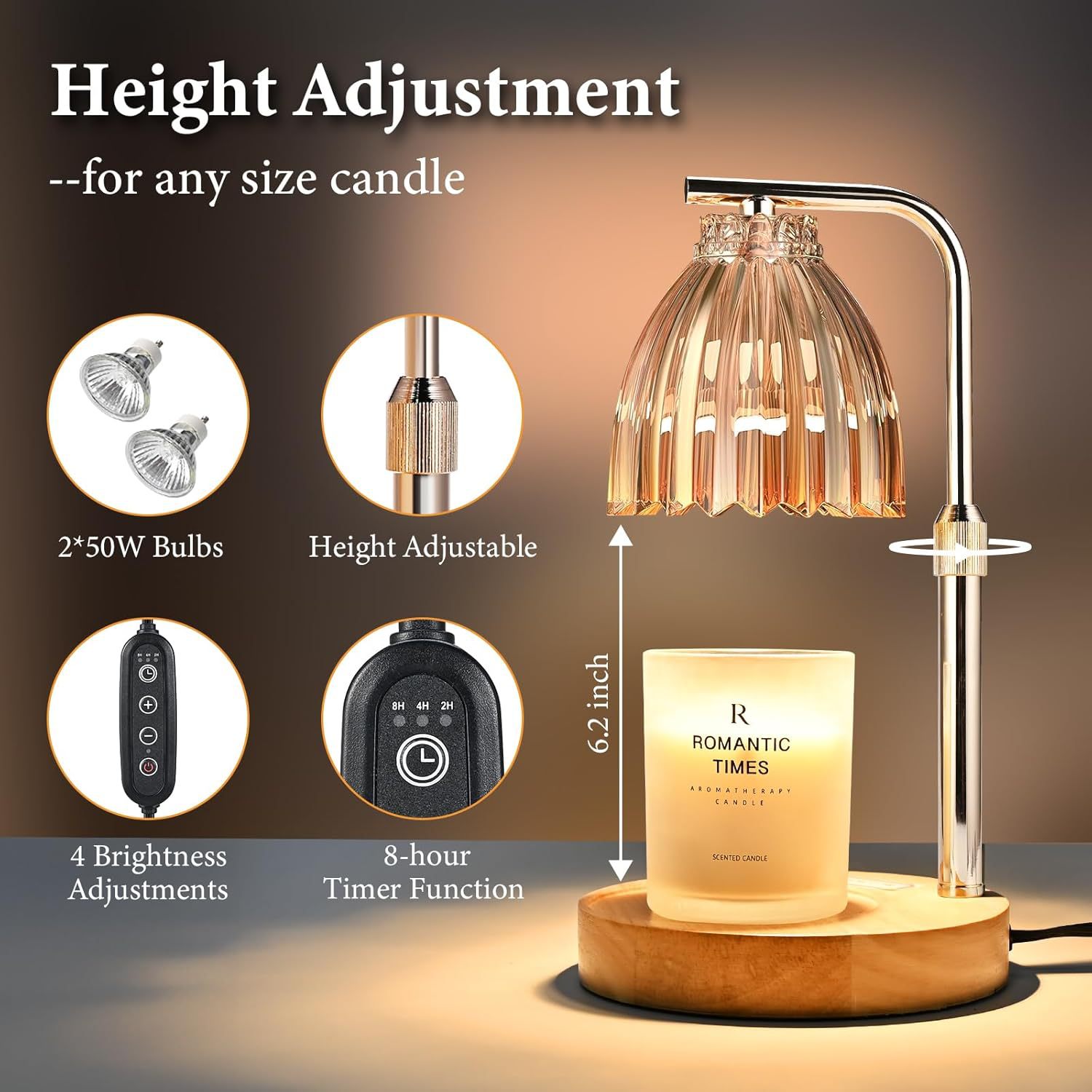 Regulowana Lampa do Aromaterap – Wax Warmer recenzja i cena