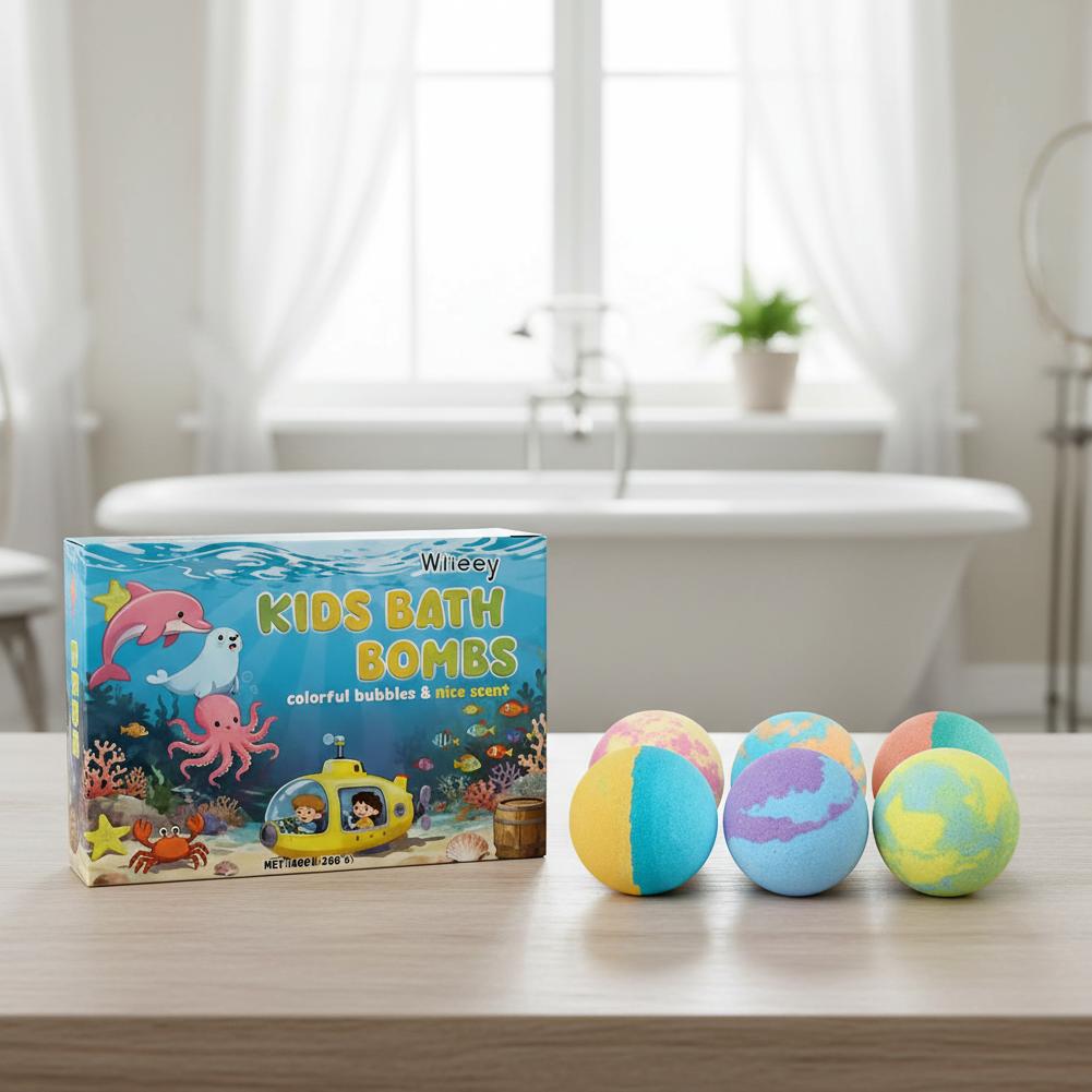 6 sztuk/pudełko Kolorowe bomby – Bath Salts recenzja i cena