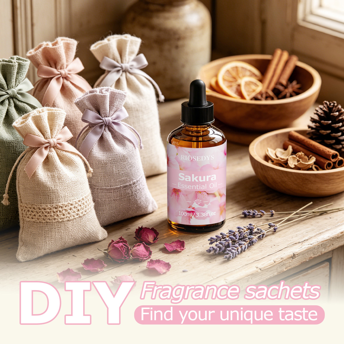 SAKURA – olejek eteryczny o św – Aromatherapy Diffuser recenzja i cena