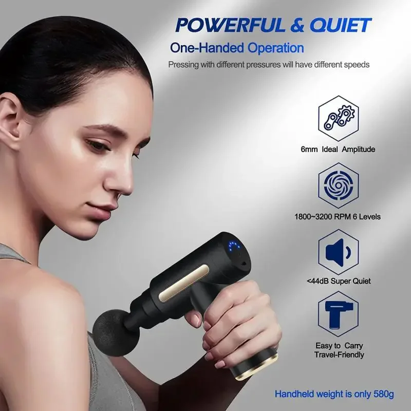 2024 przenośny pistolet powięz – Massage Gun recenzja i cena