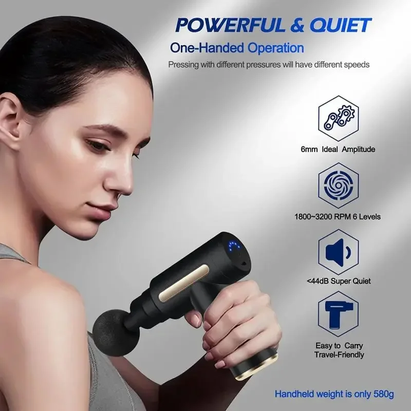 Przenośny pistolet do masażu p – Massage Gun recenzja i cena