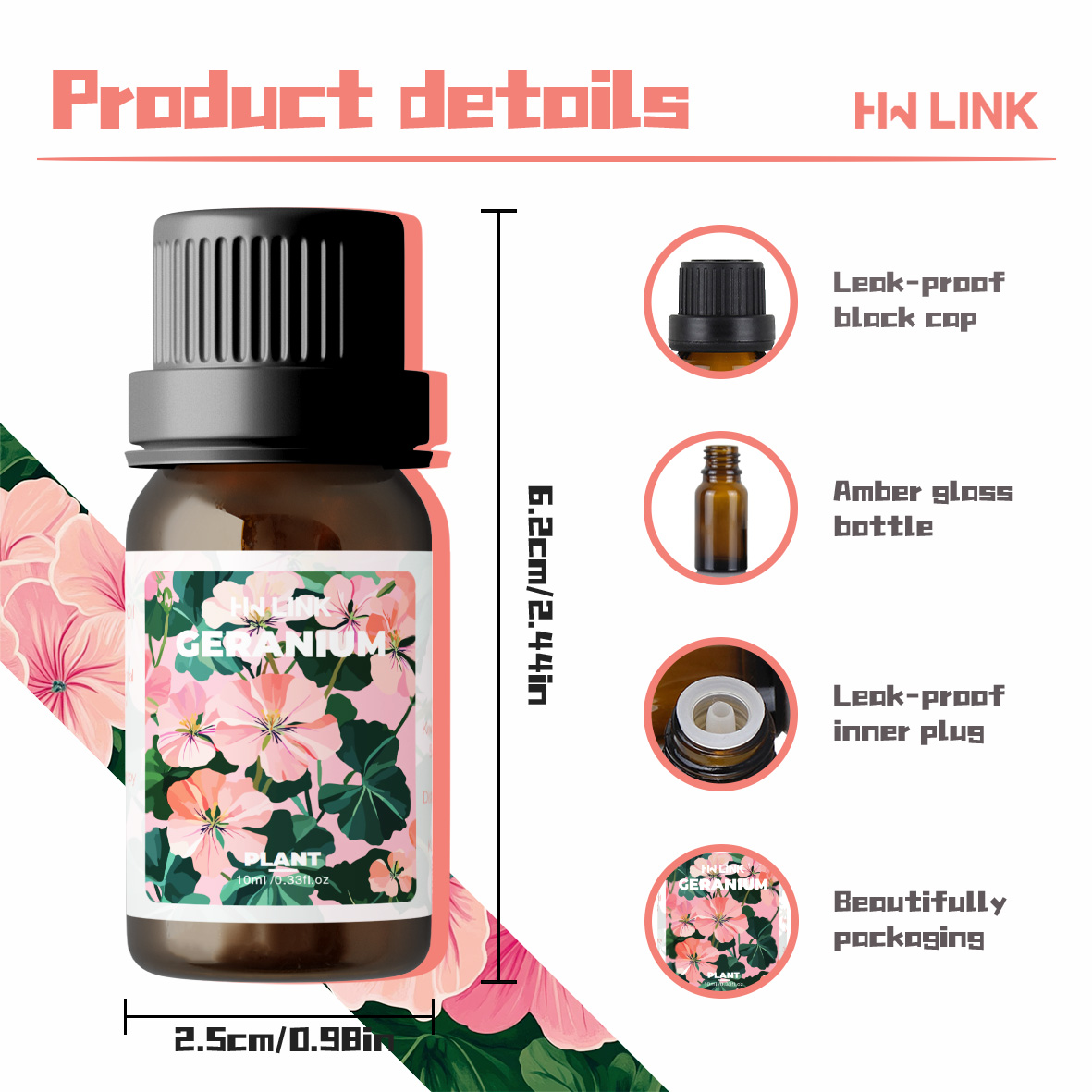 Olejki eteryczne z geranium 10 – Aromatherapy Diffuser recenzja i cena