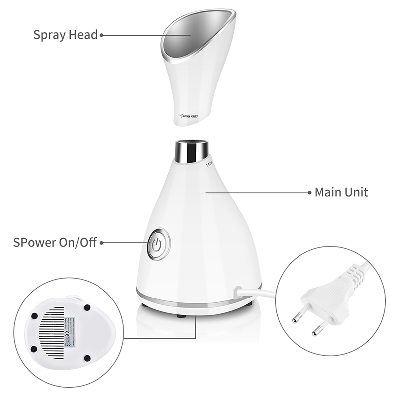 Przenośny Nano Jonowy Parownik – Face Steamer recenzja i cena
