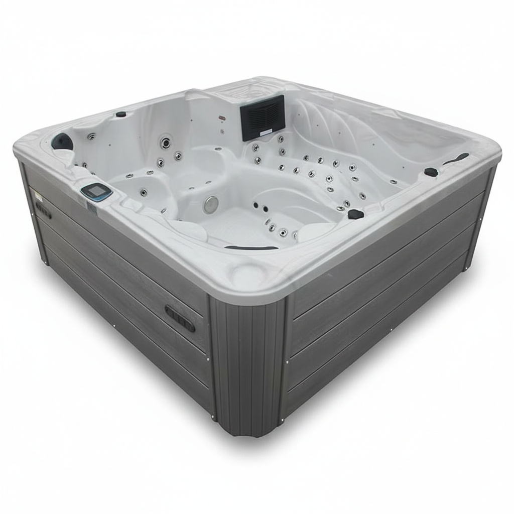 Akrylowa wanna z hydromasażem, – Hot Tub recenzja i cena