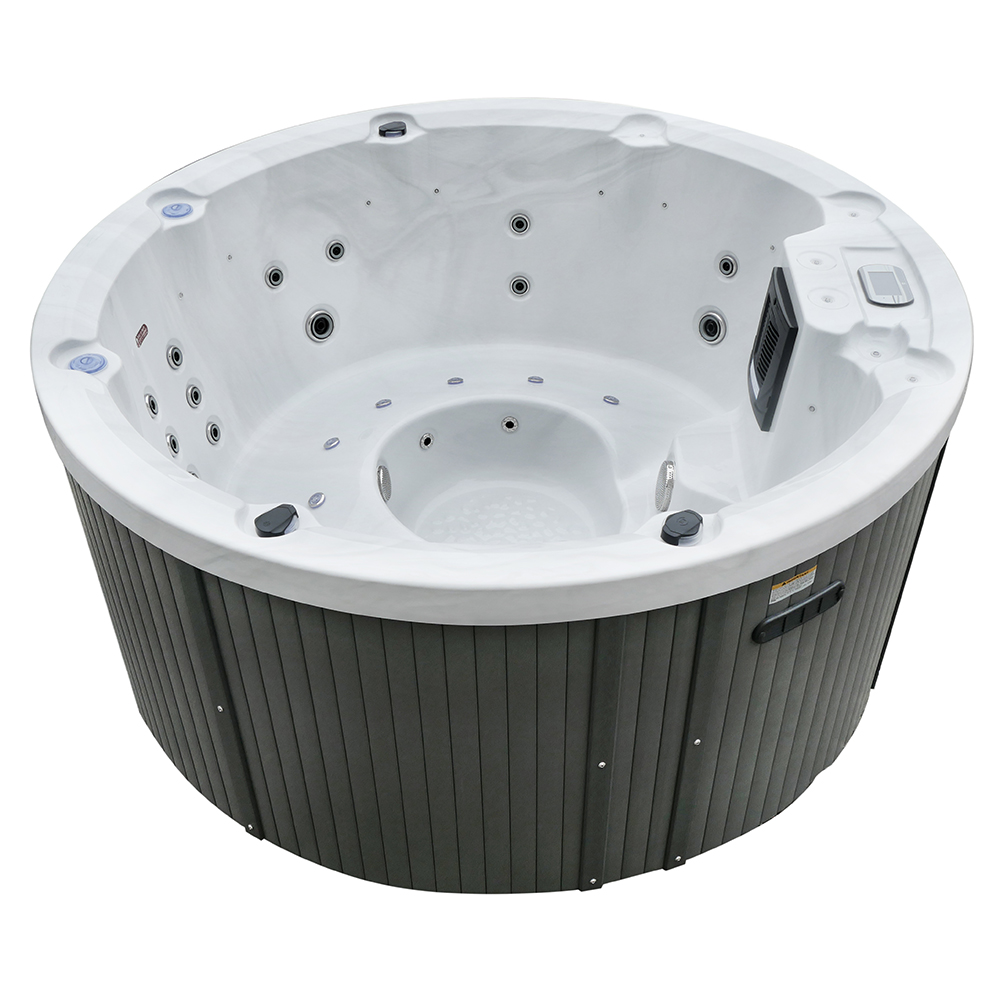 Zewnętrzna wanna spa, akrylowa – Hot Tub recenzja i cena