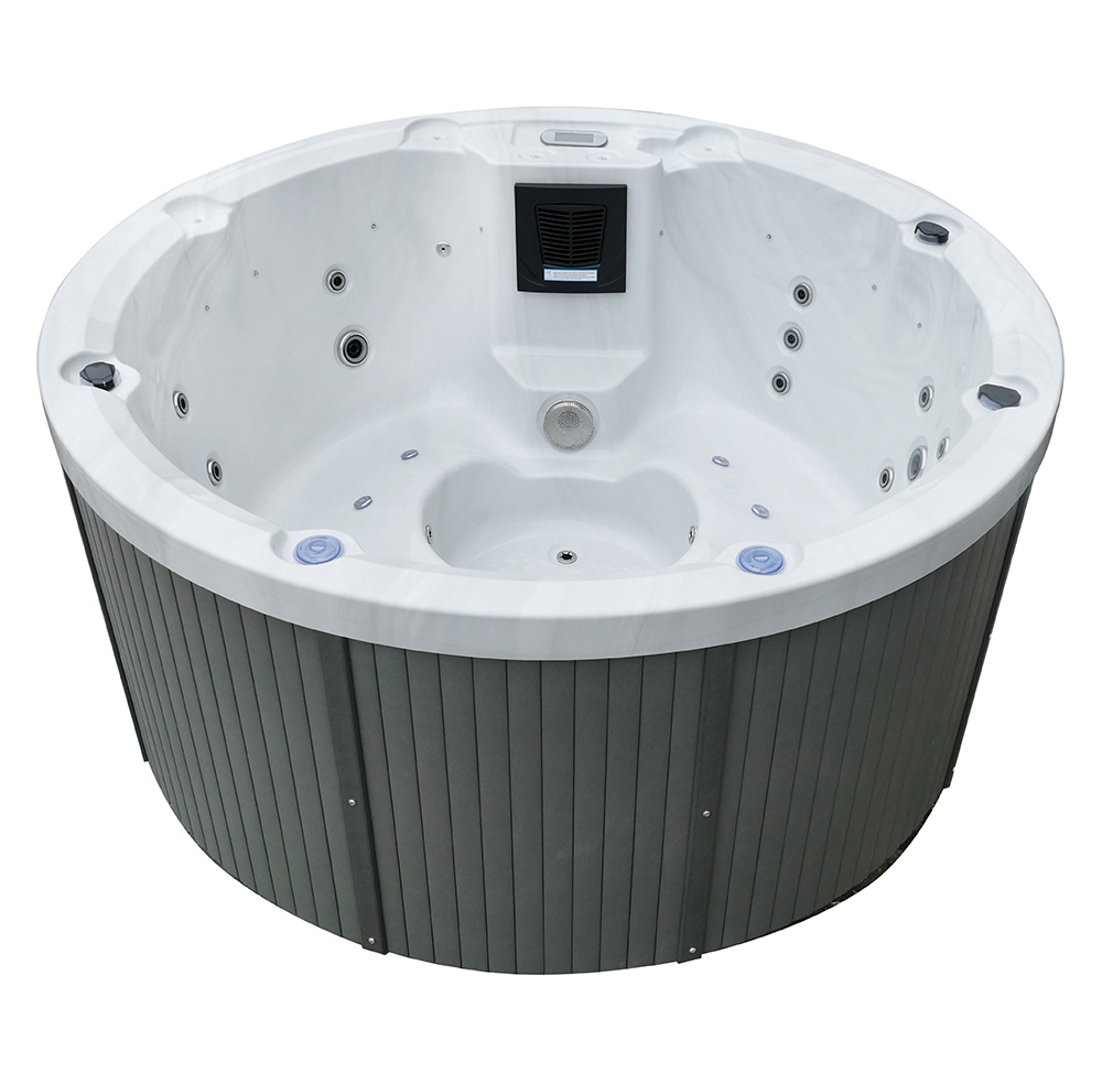 Zewnętrzna wanna spa, akrylowa – Hot Tub recenzja i cena