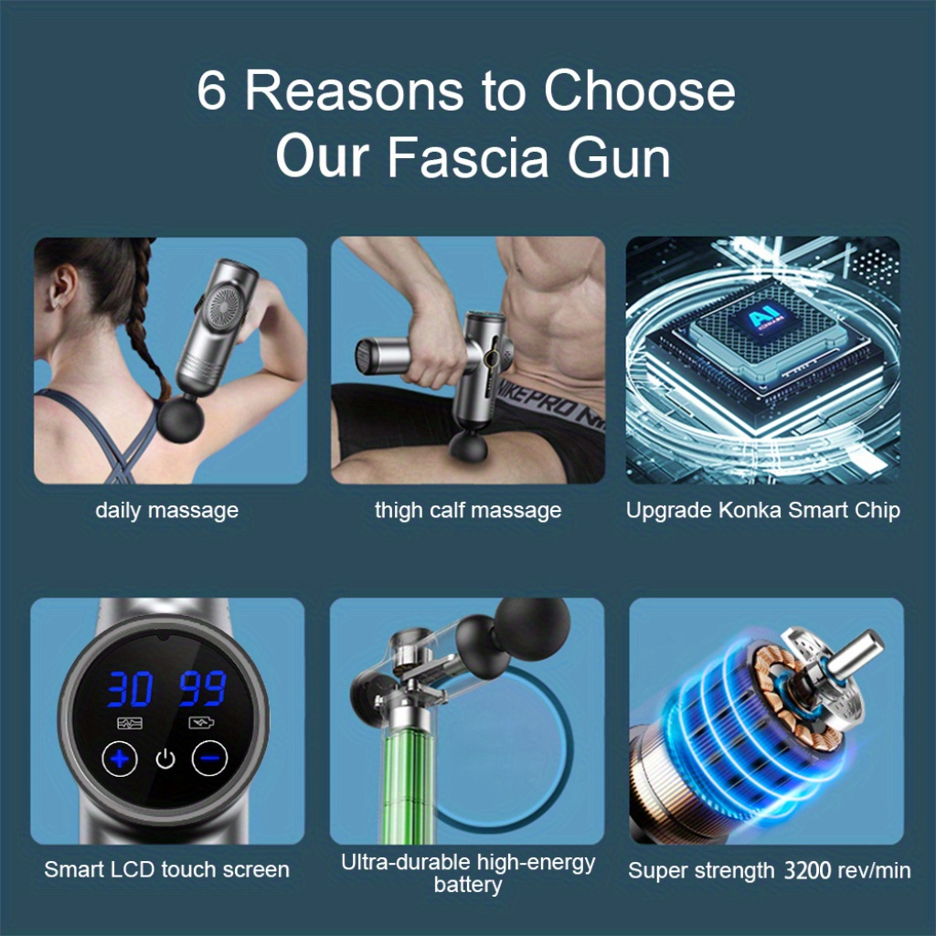 99-poziomowy pistolet do masaż – Massage Gun recenzja i cena