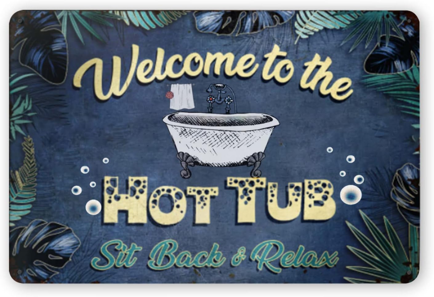 Y1, metalowy znak z blaszany „ – Hot Tub recenzja i cena