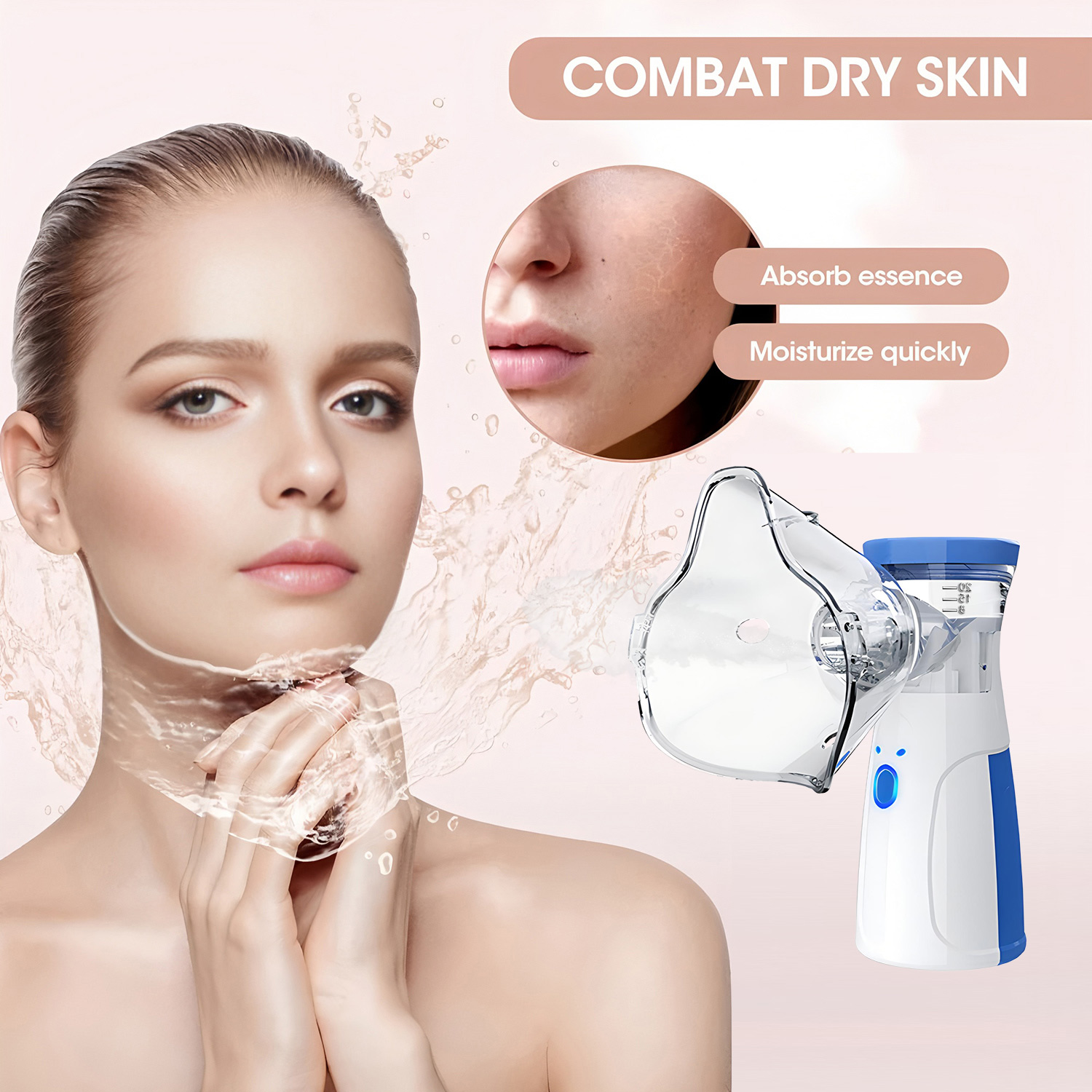 Mini parownica do twarzy, cich – Face Steamer recenzja i cena